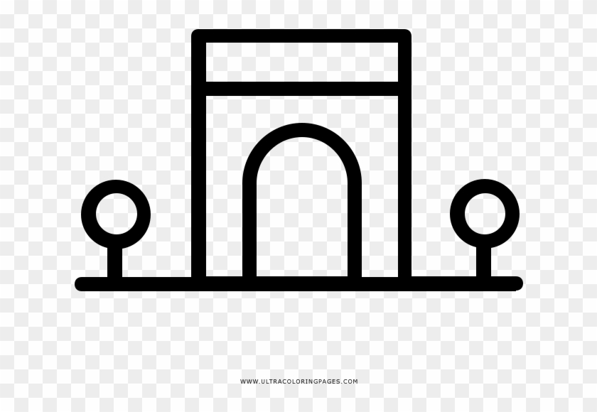 Arch Coloring Page - Drawing #764015
