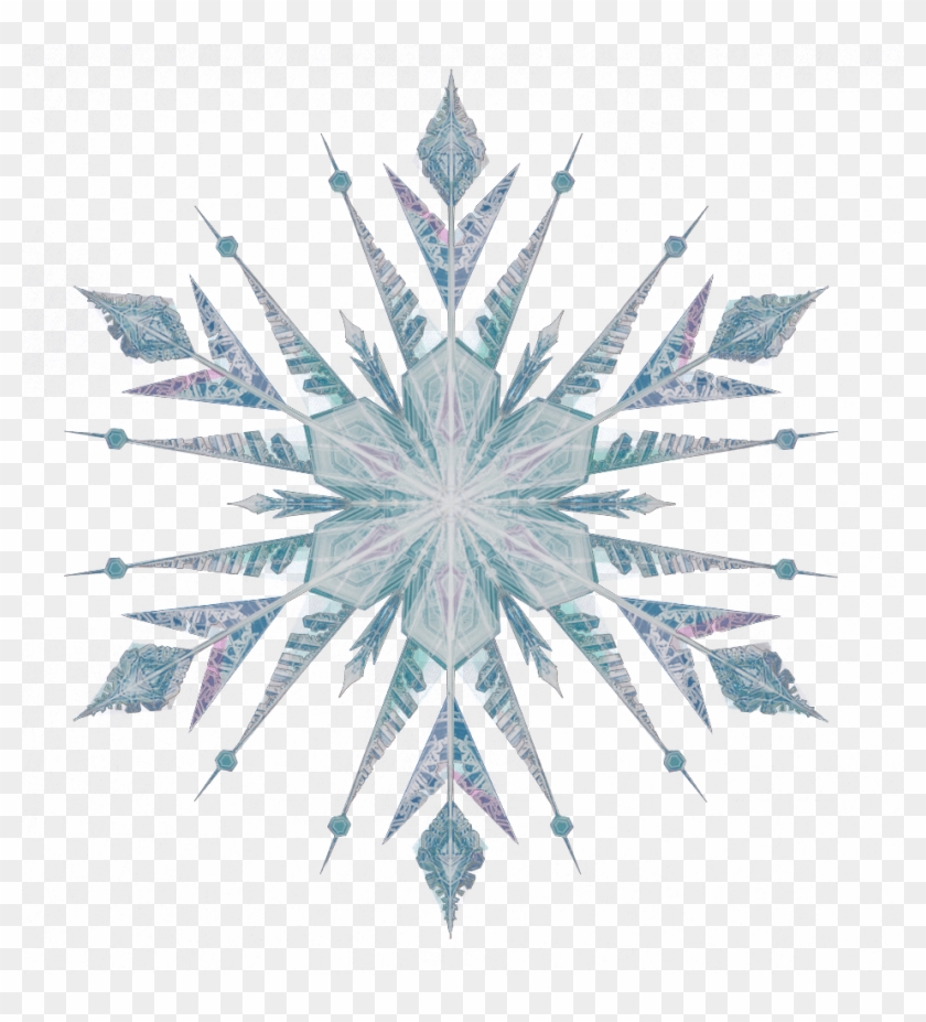 Clipart Snowflakes Png Download - Copo De Nieve Png Blanco Frozen #764179