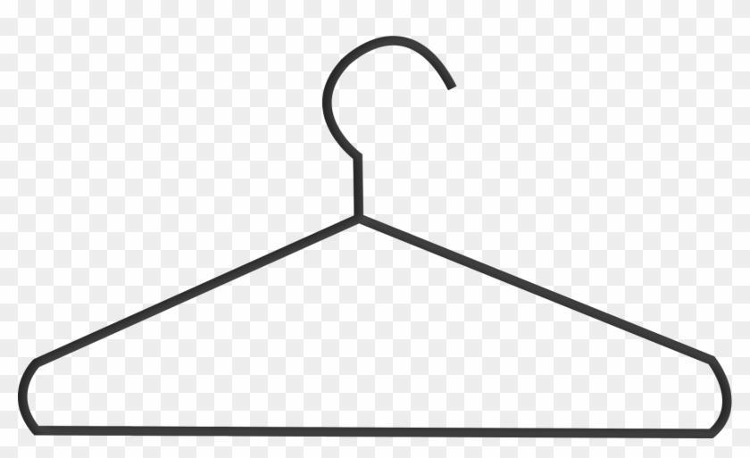 Clothes Hanger Clip Art - Clothes Hanger Clip Art #764665