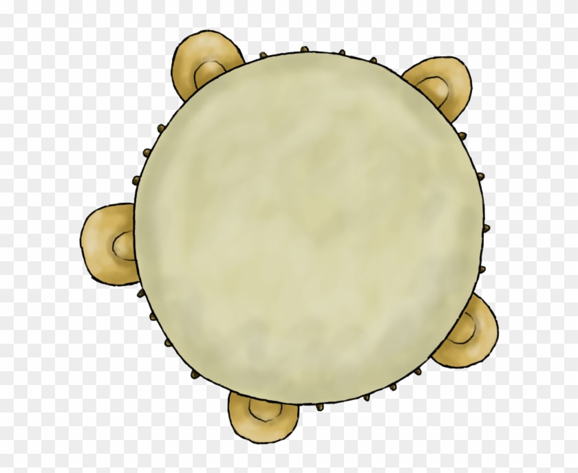 Tambourine Clip Art Music - Cartoon #764831