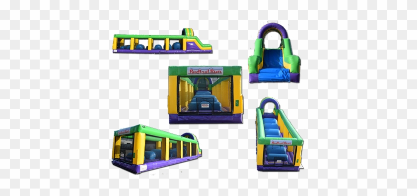 Radical Run Inflatable Obstacle Course - Obstacle Course #765323