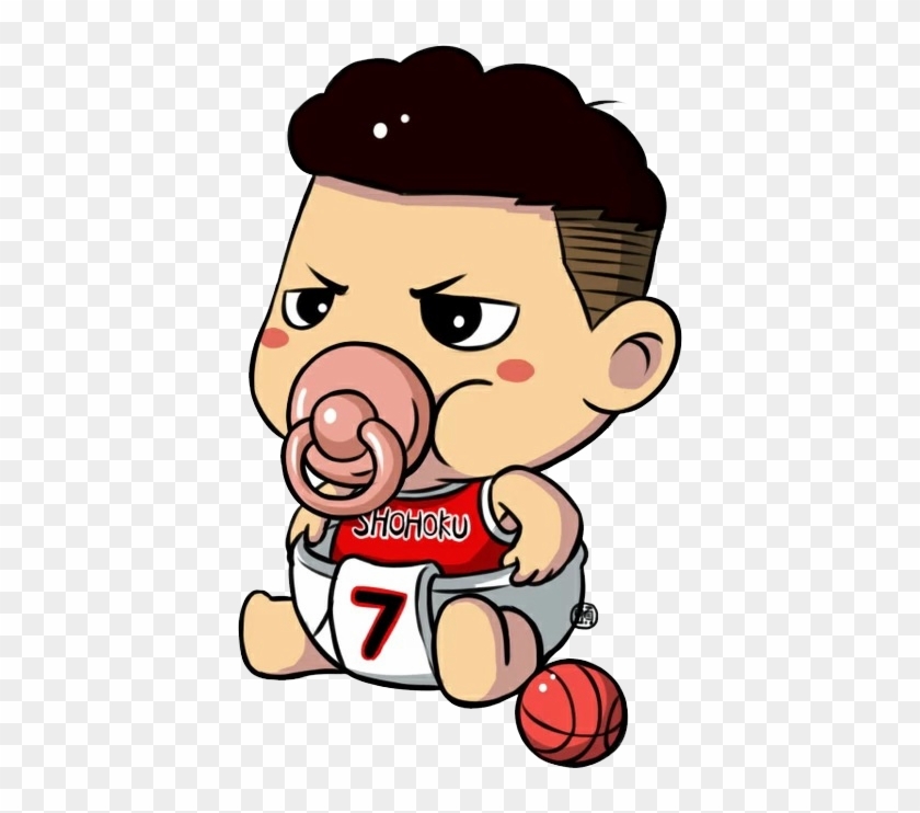 Sakuragi Hanamichi Rukawa Kaede Slam Dunk - 灌 篮 高手 Png #765496