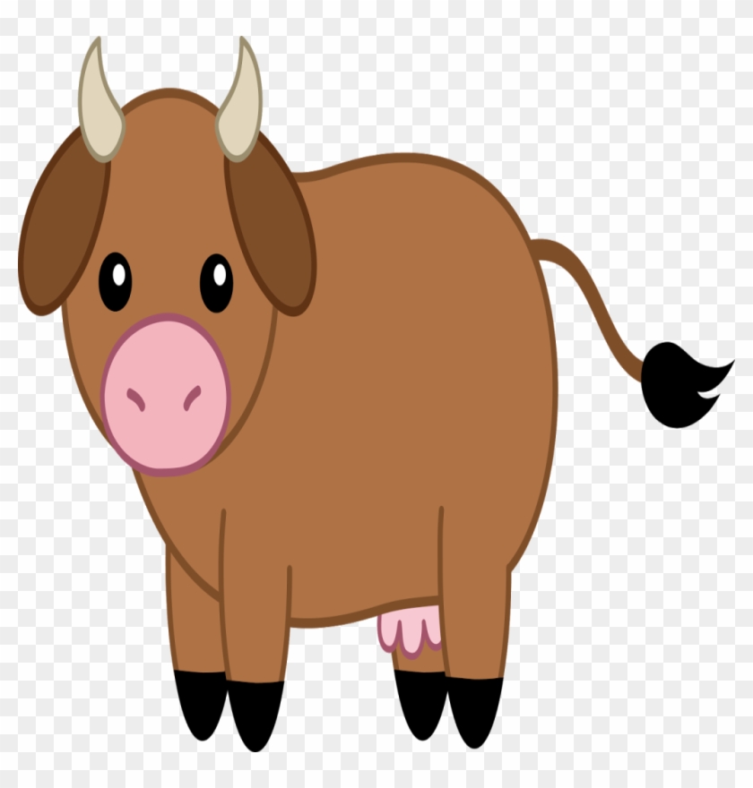 Excelente Fotos Para Imprimir Y Color De Los Animales - Brown Cow Clipart #765673