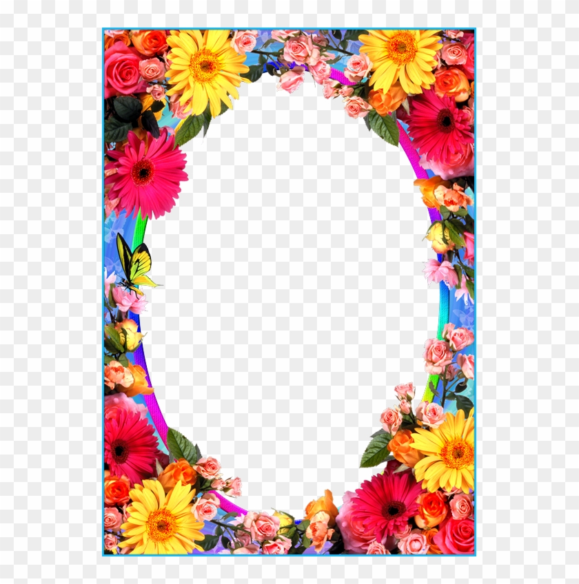 Cool Imagen De Marcos Para Tarjetas Gratis Con Bordes - Bordes De Flores Png #765717
