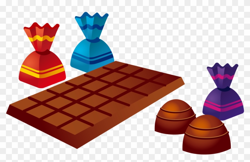Cartoon Chocolate Vector - Chocolate Dibujo #765768
