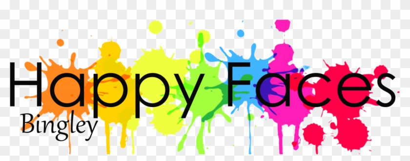 Happy Faces Bingley - Paint Splatter Clipart #766461
