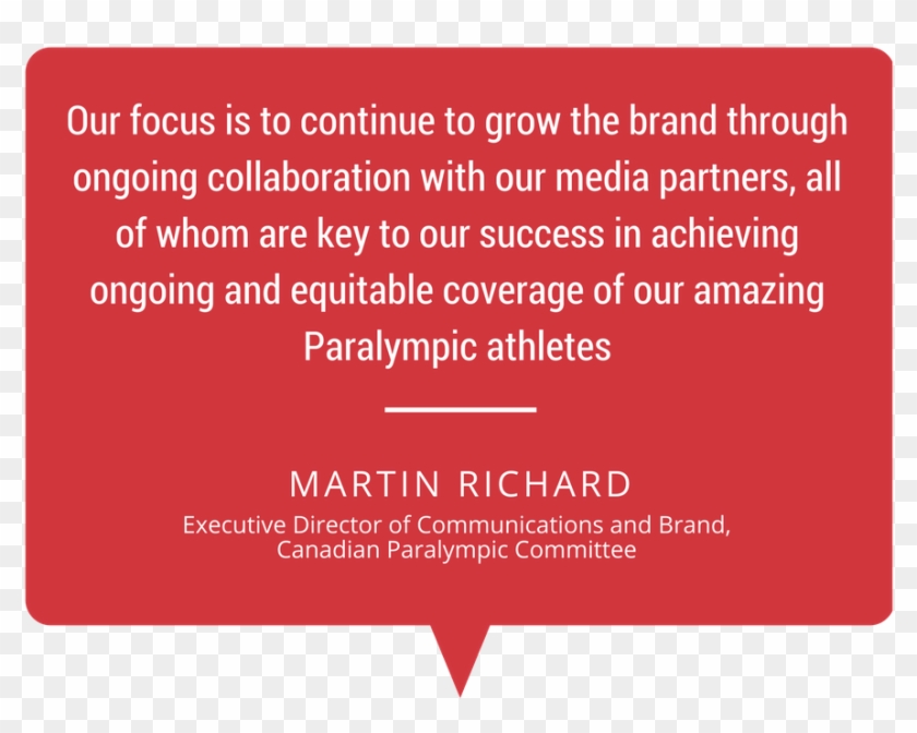 52 Per Cent Of Canadians Are Familiar With The Paralympic - Parallel #766494