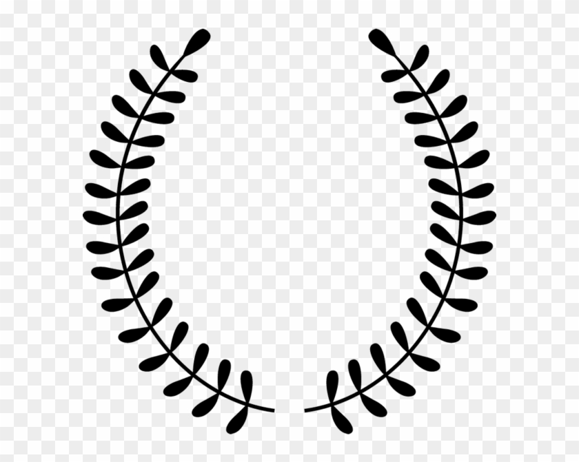 Open Laurel Wreath Design Rubber Stamp - Anne Of Green Gables Clipart #766852