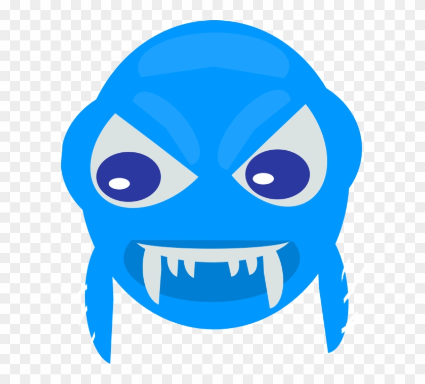 Larger Clipart Angry Fish - Larger Clipart Angry Fish #766998