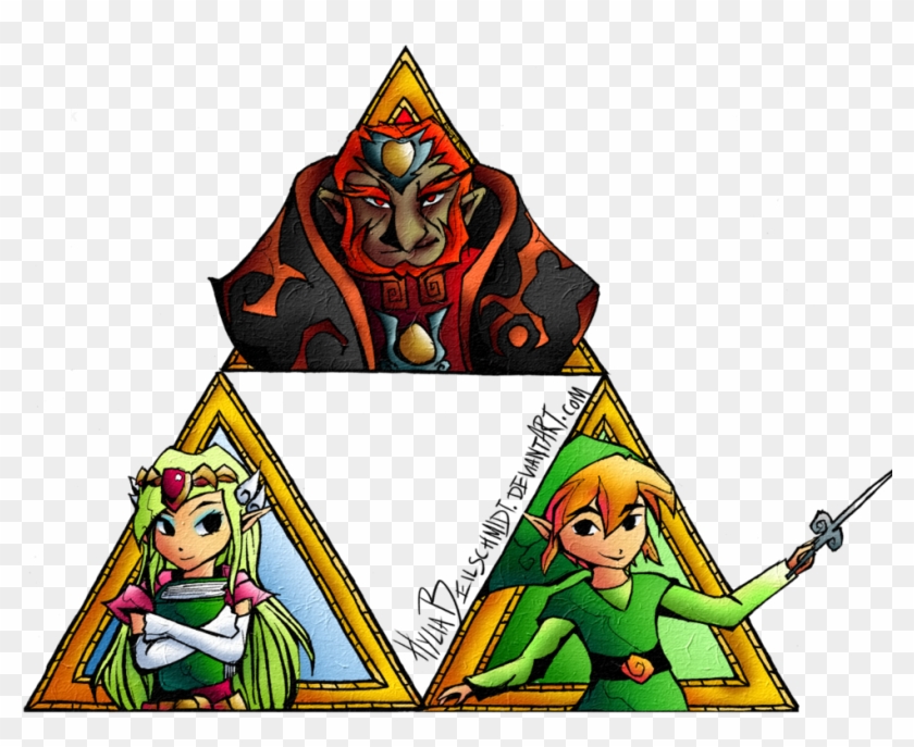 Power, Wisdom And Courage By Hyliabeilschmidt - Triforce Power Wisdom Courage #767163