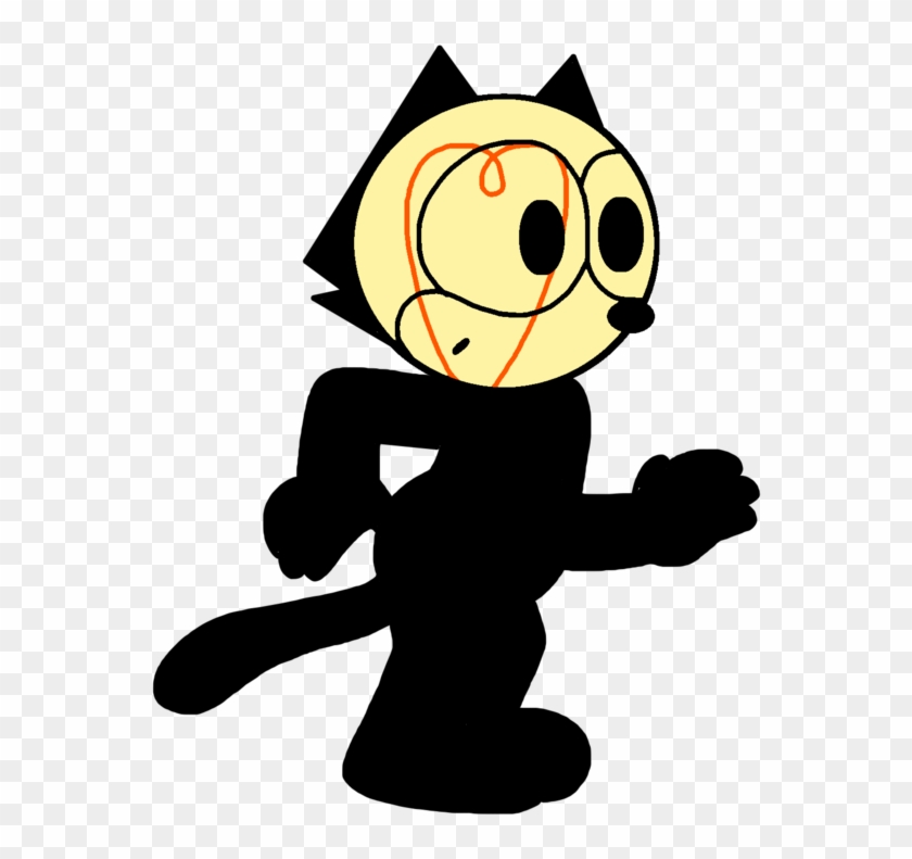 Felix With His Head As Light Bulb By Marcospower1996 - Felix The Cat Idea Light Bulb #768184