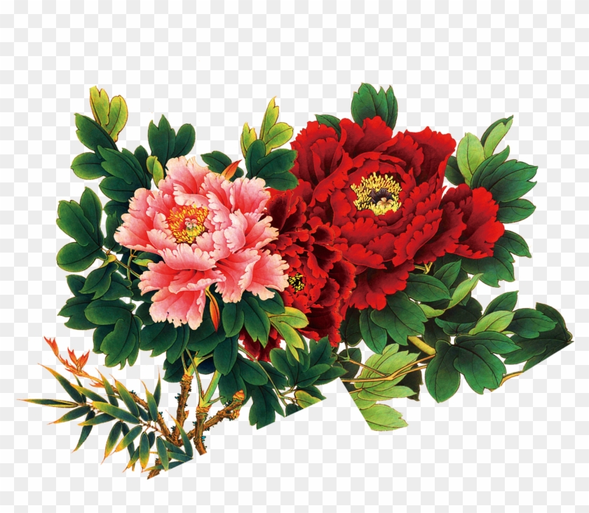 Floral Design Flower Bouquet - Arts Language Wooden Framed 16" X 20" Paint By Numbers #768497