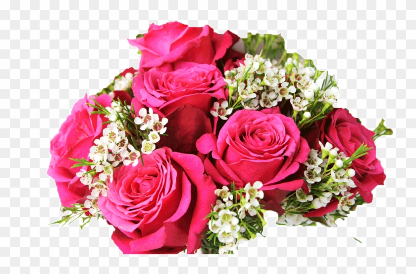   Pink Roses Flowers Bouquet Png #768512