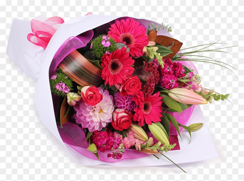 Birthday Flowers Bouquet Transparent Png - Birthday Flowers Png #768666