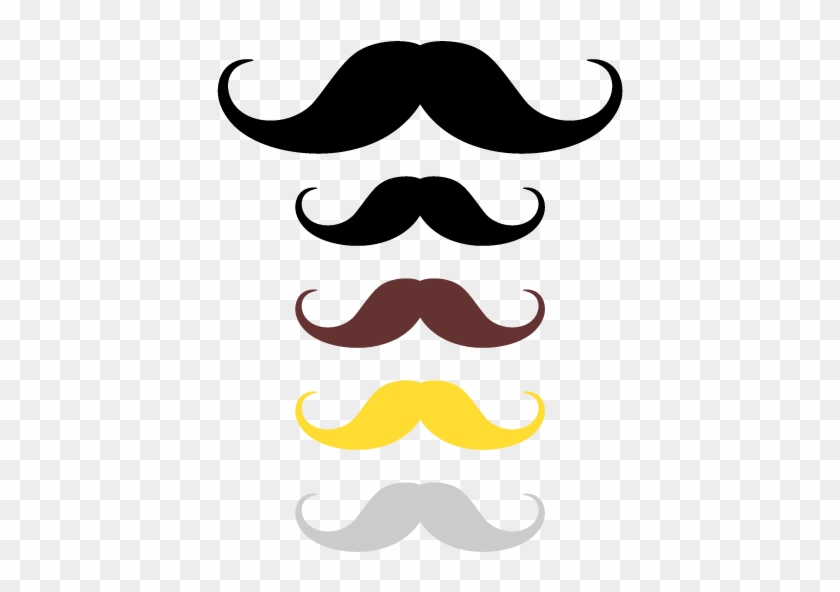 Moustache Clipart Handlebar Mustache - Booth Props Mustache #768681