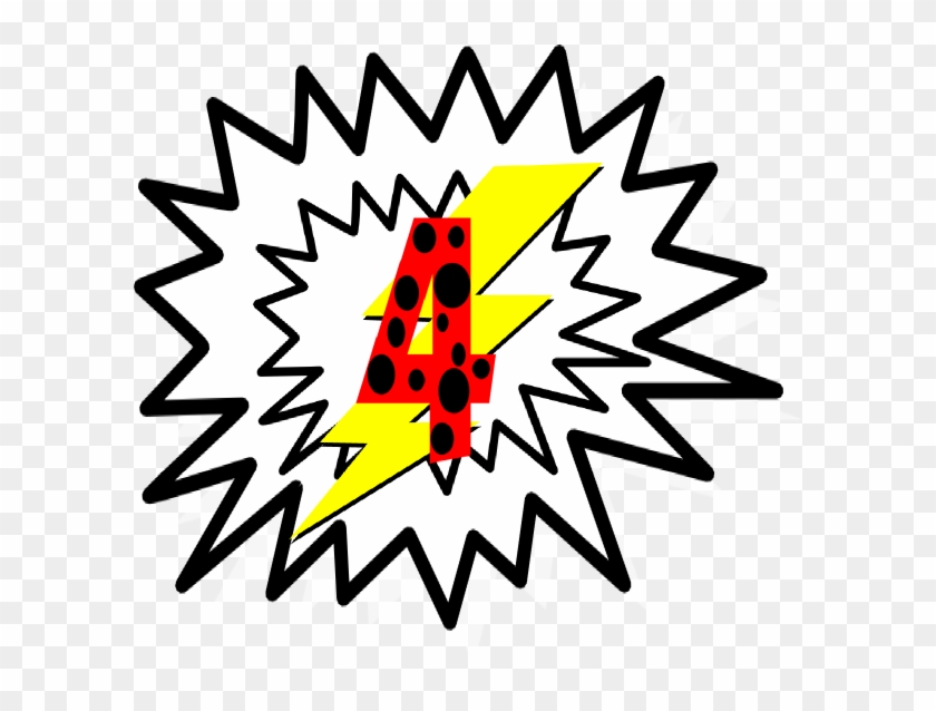 Lightning Bolt Version Clip Art At Clker - Starburst Clip Art #768688
