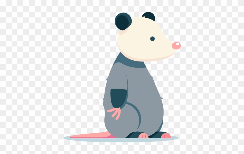 Awesome Possum Messages Sticker-1 - Opossum #768891