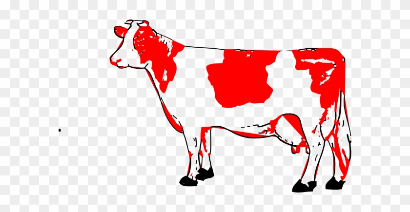Outline Of Black Cow #769277