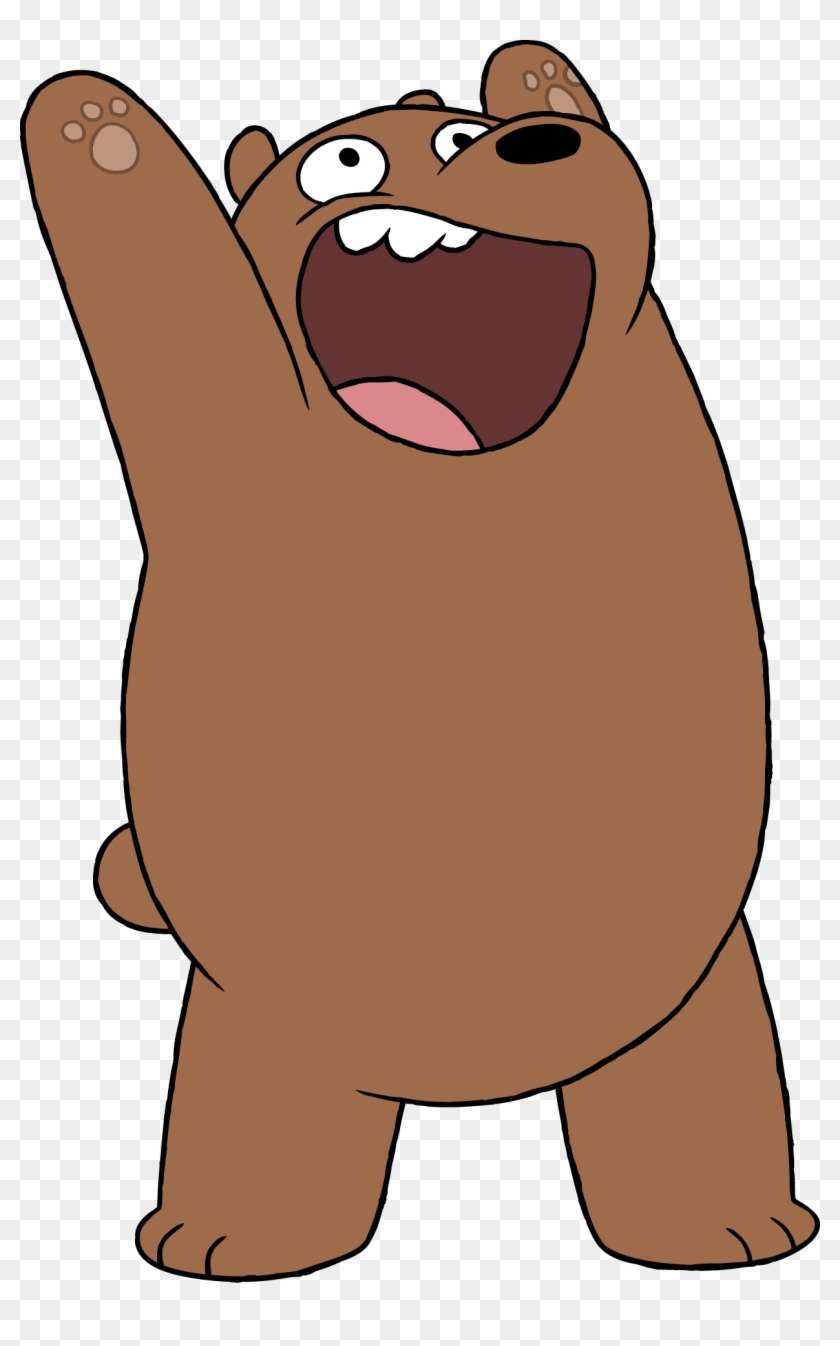 Conhe A Os Protagonistas De Ursos Sem Curso Nova S - We Bare Bears Grizzly #769391