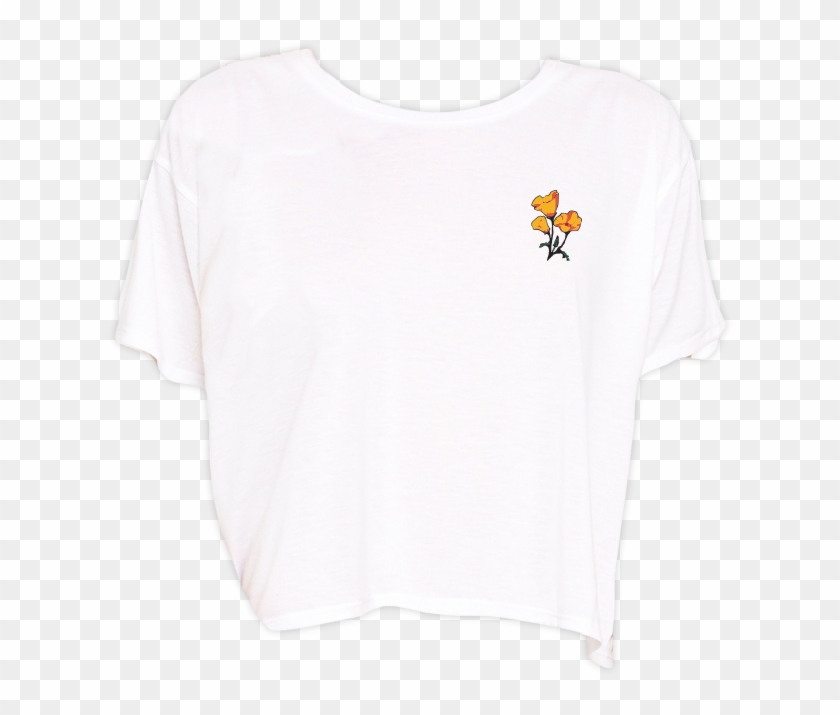 Poppy Cropped T-shirt - Honeybee #769498