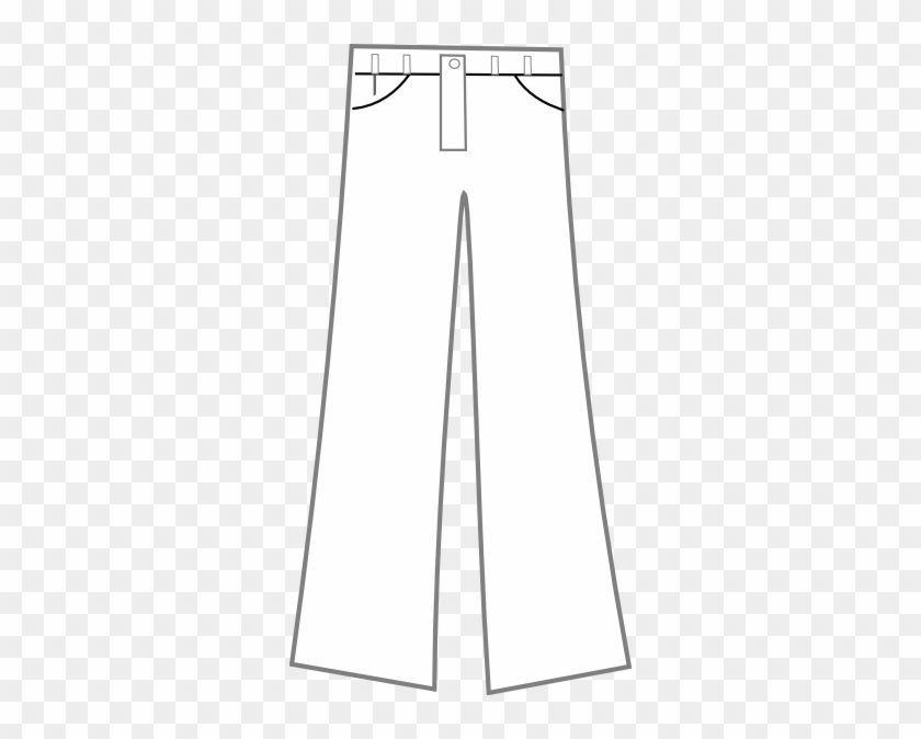 Pants Black And White Clip Art At Clker - Pants Black And White Clipart Png #138523