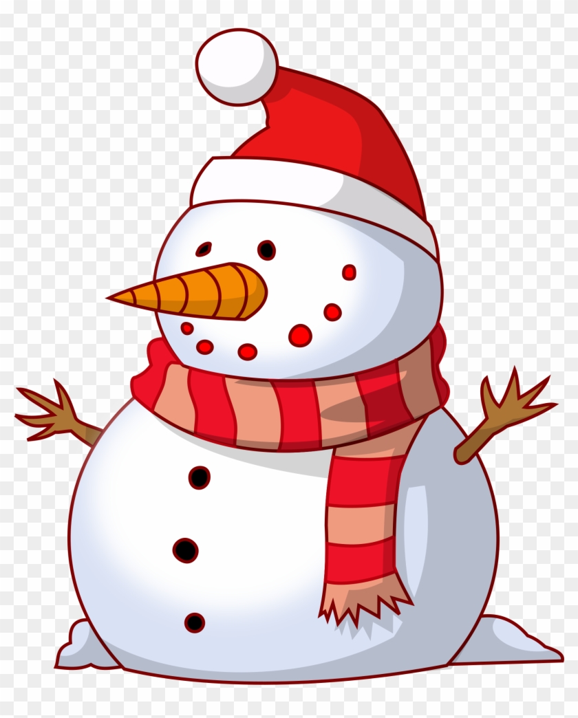 Clipart Snowman - Christmas Characters Clip Art #138621