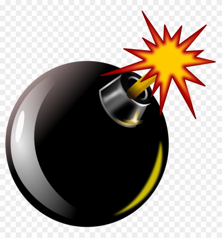 Bomb Scalable Vector Graphics Svg - Bomb Exploding Clipart #138661