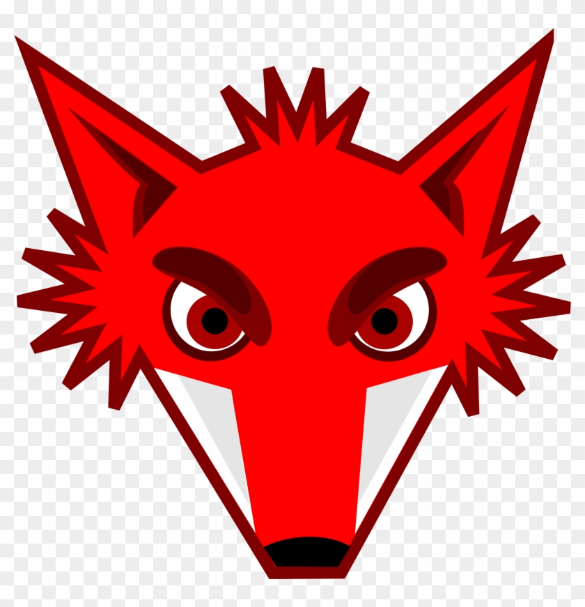 Big Image - Fox Head Clipart #138866