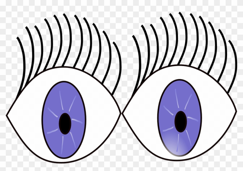 Eye Clipart Children's - Eyes Wide Open Cartoon #139171