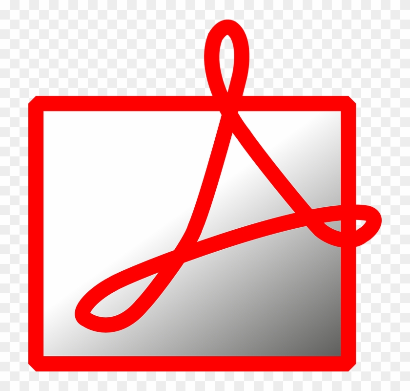 Adobe Pdf File Software Icon Design Symbol - Adobe Clipart #139639