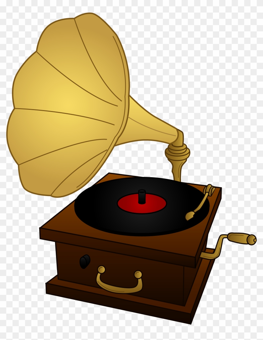 Clipart - Record - Record Player Clipart #140130