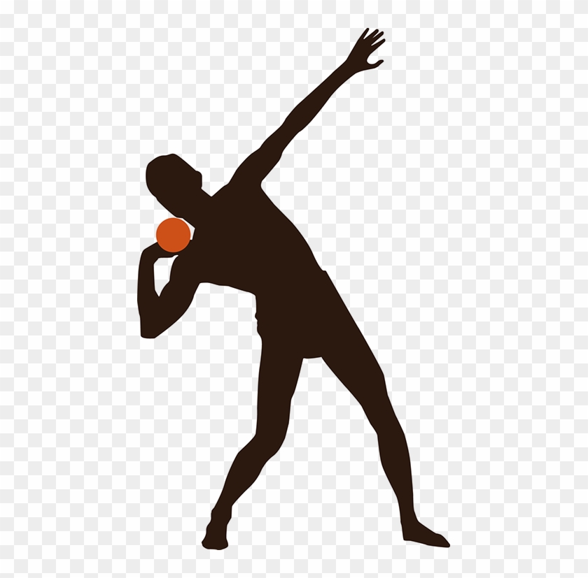Girls Shot Put Clipart - Shot Put Clipart #140502