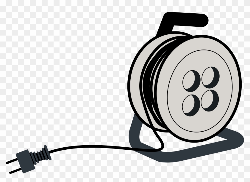 Plug 8 Clip Art At Clker - Cable Wires Clipart #140646