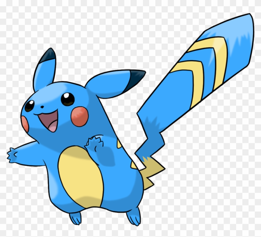 Pikachu Clipart Electric - Pokemon Water Type Pikachu #140739