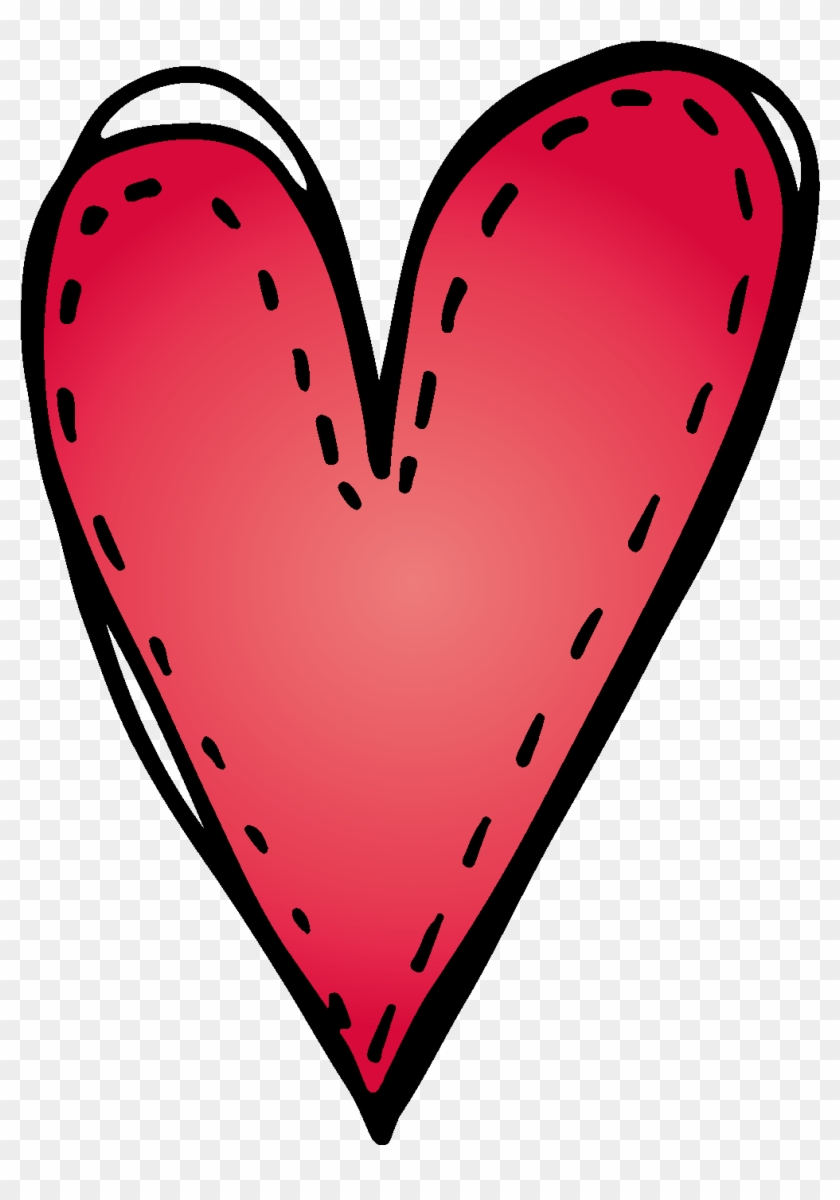 School Kids, School Stuff, Red Hearts, Heart Art, Creative - Melonheadz Heart #141526