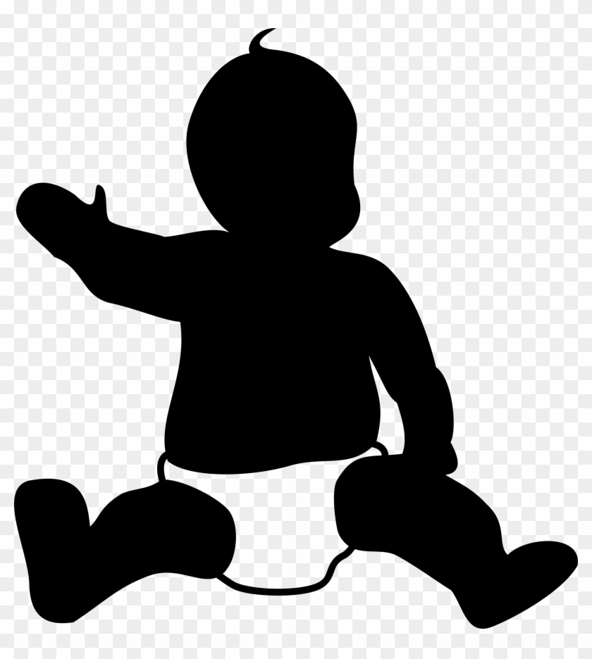 Simple Baby Outline - Baby Outline #142323