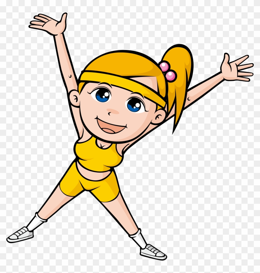 Dance Aerobics Aerobic Exercise Clip Art - Aerobics Clipart #142932