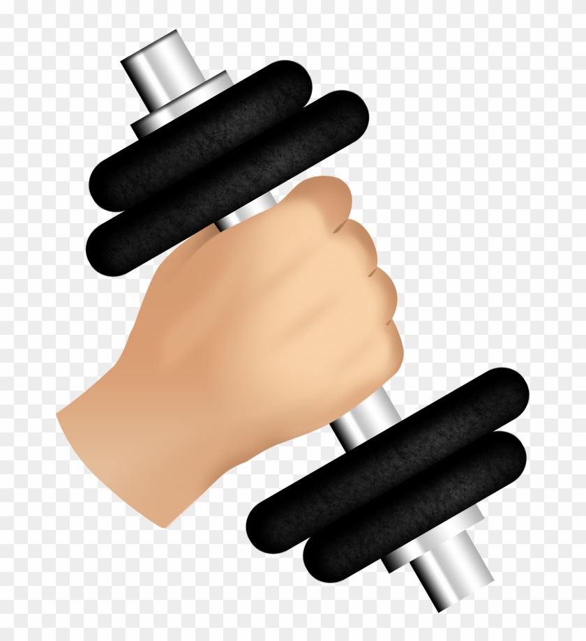 Dumbbell Weight Training Fitness Centre Clip Art - Dumbbell Hand #143067
