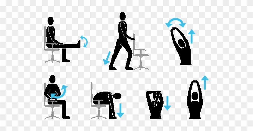 Office Exercises You Can Do Secretly - Exercises In The Office #143224