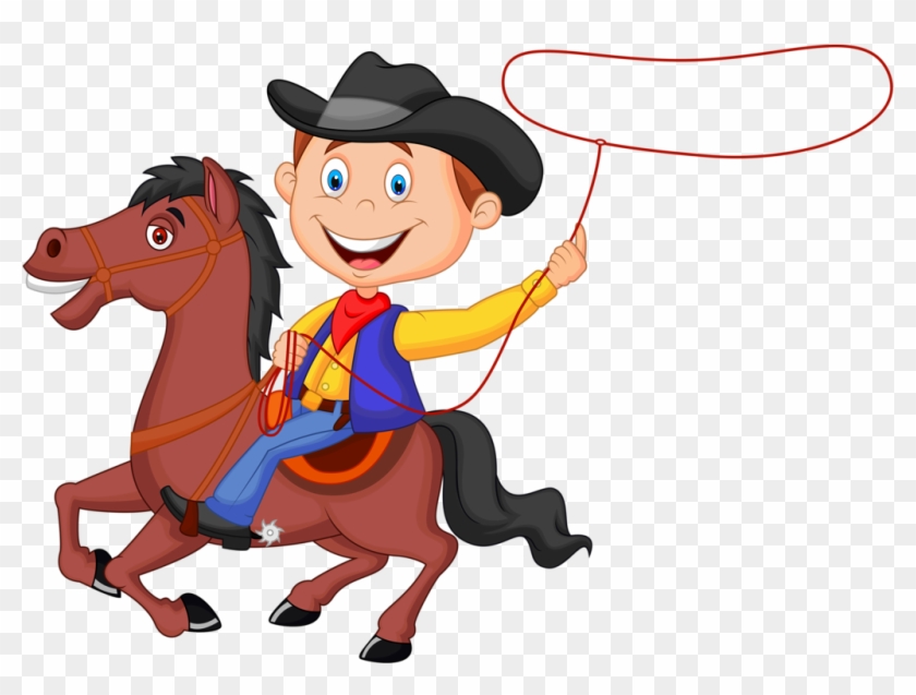 Album - Cowboy On Horse Cartoon #143364