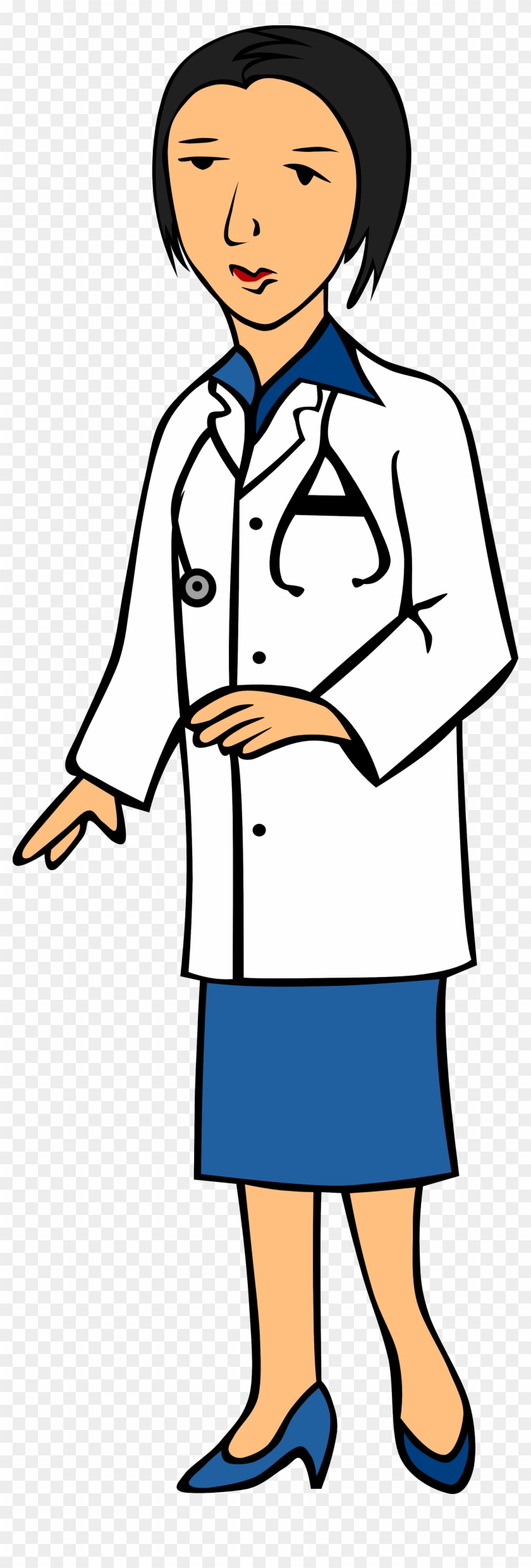Girl Doctor Clipart Transparent - Doctor Clip Art #144042