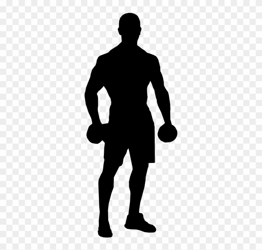 Whether You've Been Working Out For Years And Are Looking - Athletic Man Silhouette #144425