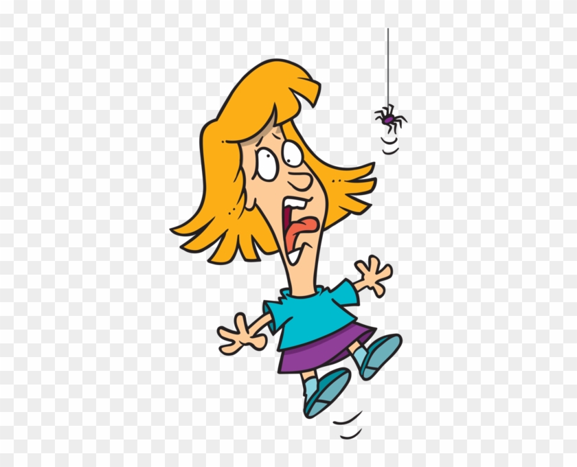 We Un Derstand That Everyone Has A Different Tolerance - Scared Of Spider Clipart #144486