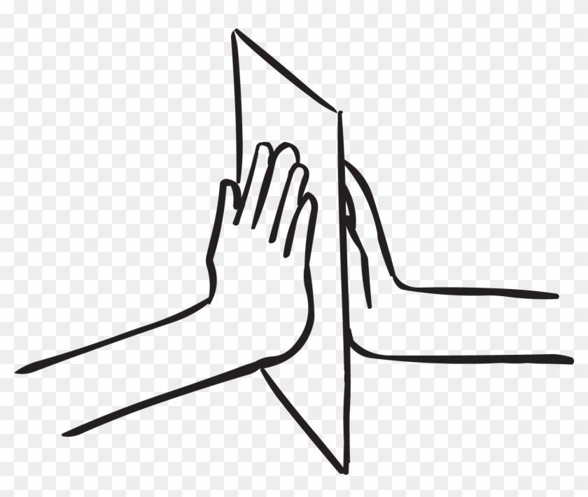 Sheet Of Paper Held Between Two Hands, As Featured - Fun Goal Setting Game #144693