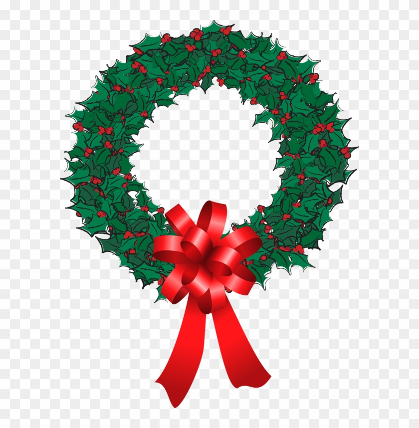 A Debate On The Nativity For Christmas - Christmas Holly Wreath Png #146787