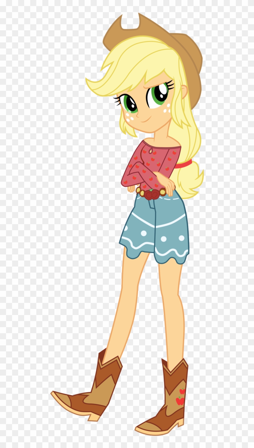 Legend Of Everfree Camper Applejack By Mlgskittles - My Little Pony Equestria Girl Applejack #770231