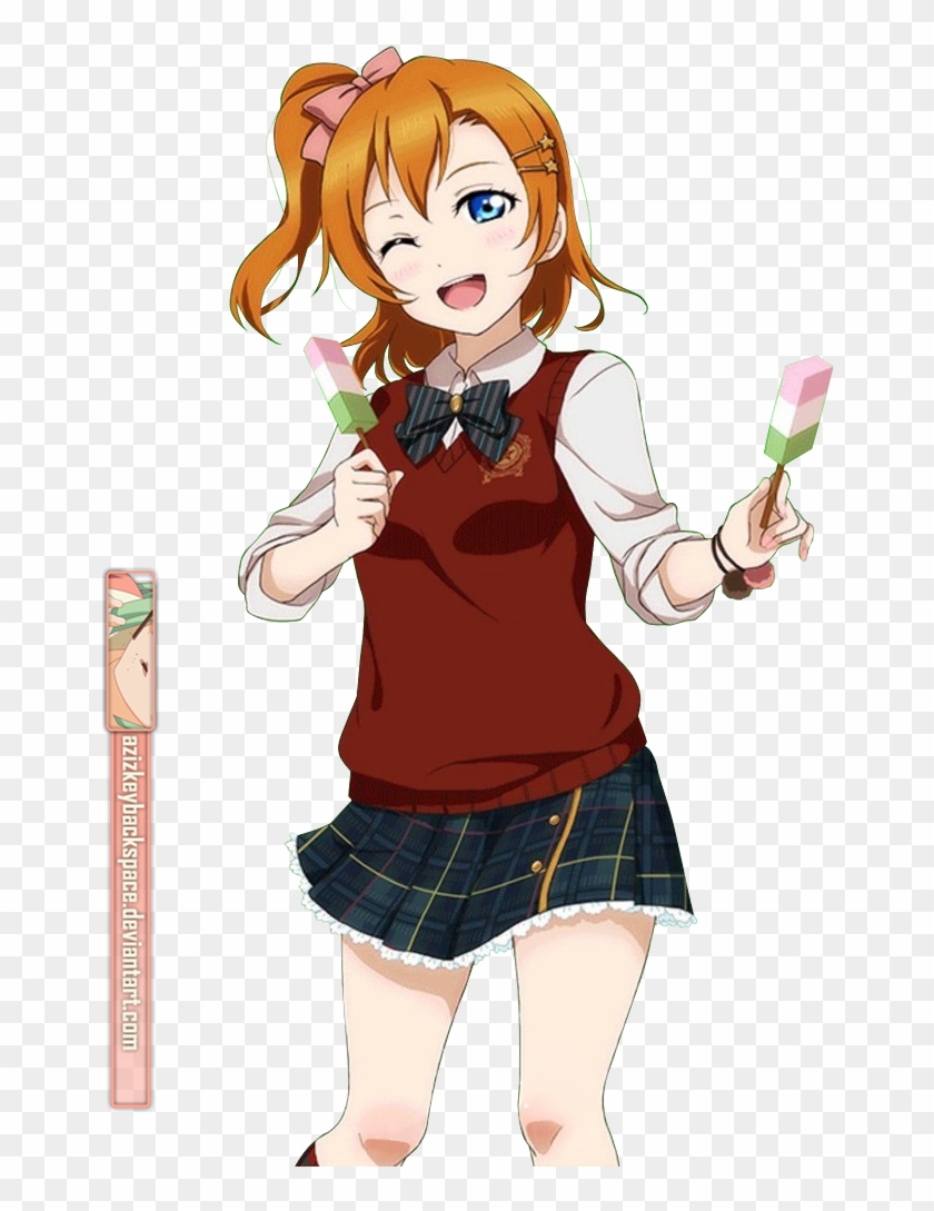452 Kousaka Honoka Love Live Card Sr Render By Azizkeybackspace - Honoka Love Live Render #770326