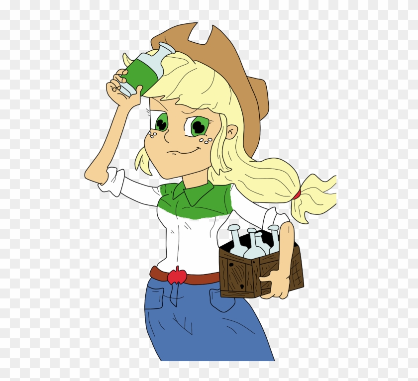 Applejack Equestria Girls Render By Mastersoulsilver - Cartoon #770422