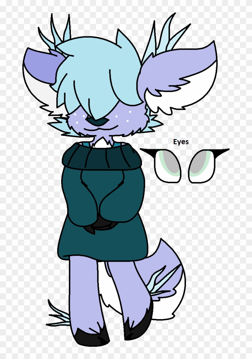 Undertale Oc Tsuki The Ice Deer Redraw By Sammy-shinyvictini - Cartoon #771031