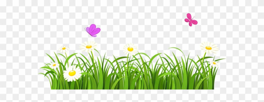 Butterfly Grass Clipart - Message To A Teacher #771108